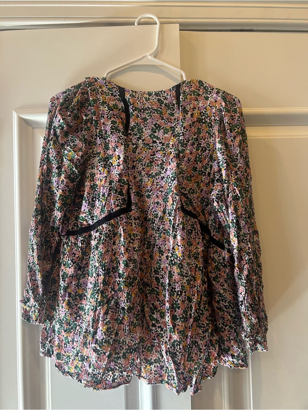 Seraphine Maternity and Nursing Floral Shirt
